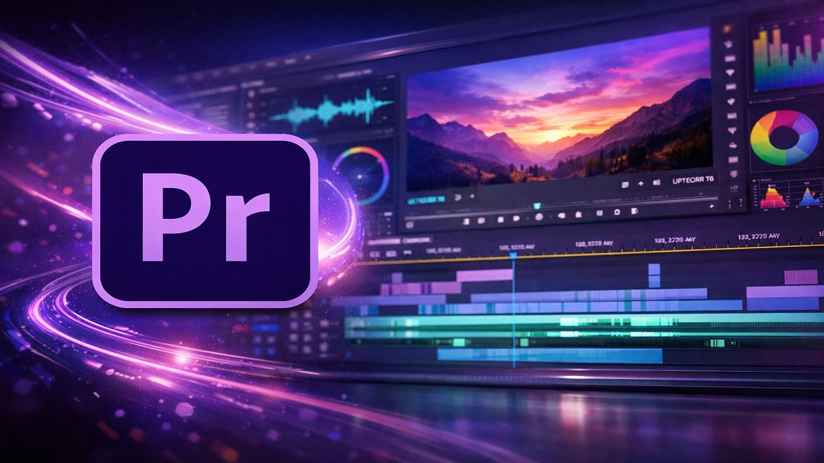 Adobe Premiere Pro video editing software interface