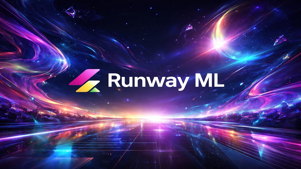 Runway ML AI video generator interface